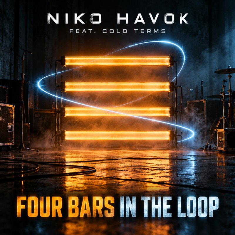 Four Bars in the Loop — NIKO HAVOK feat. COLD TERMS cover artwork